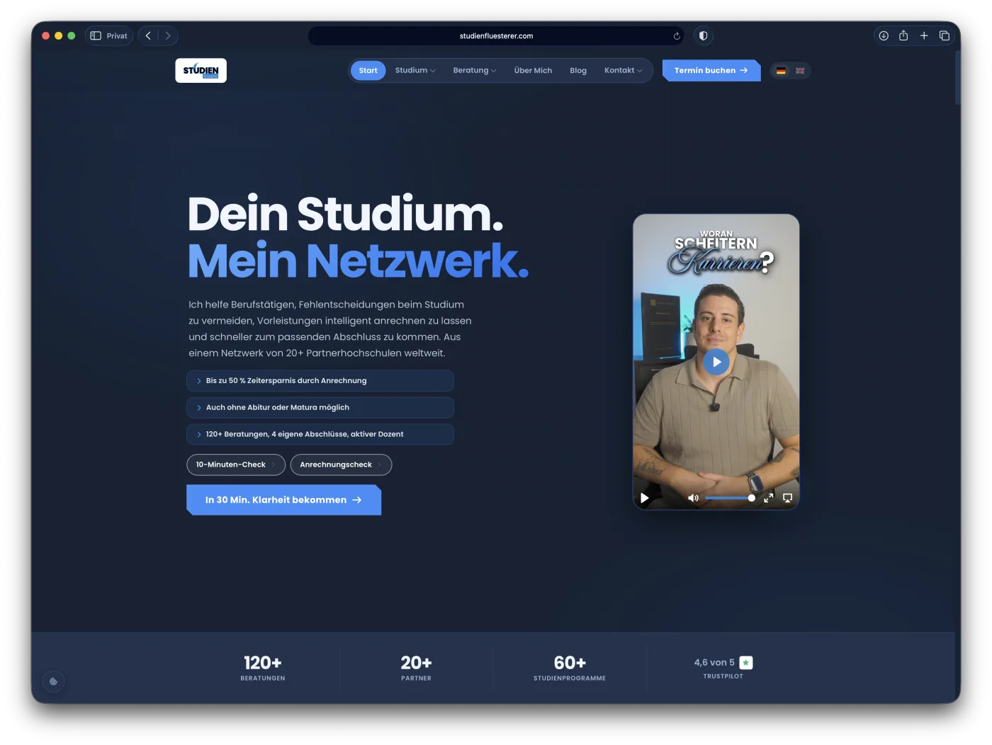 Studienflüsterer homepage